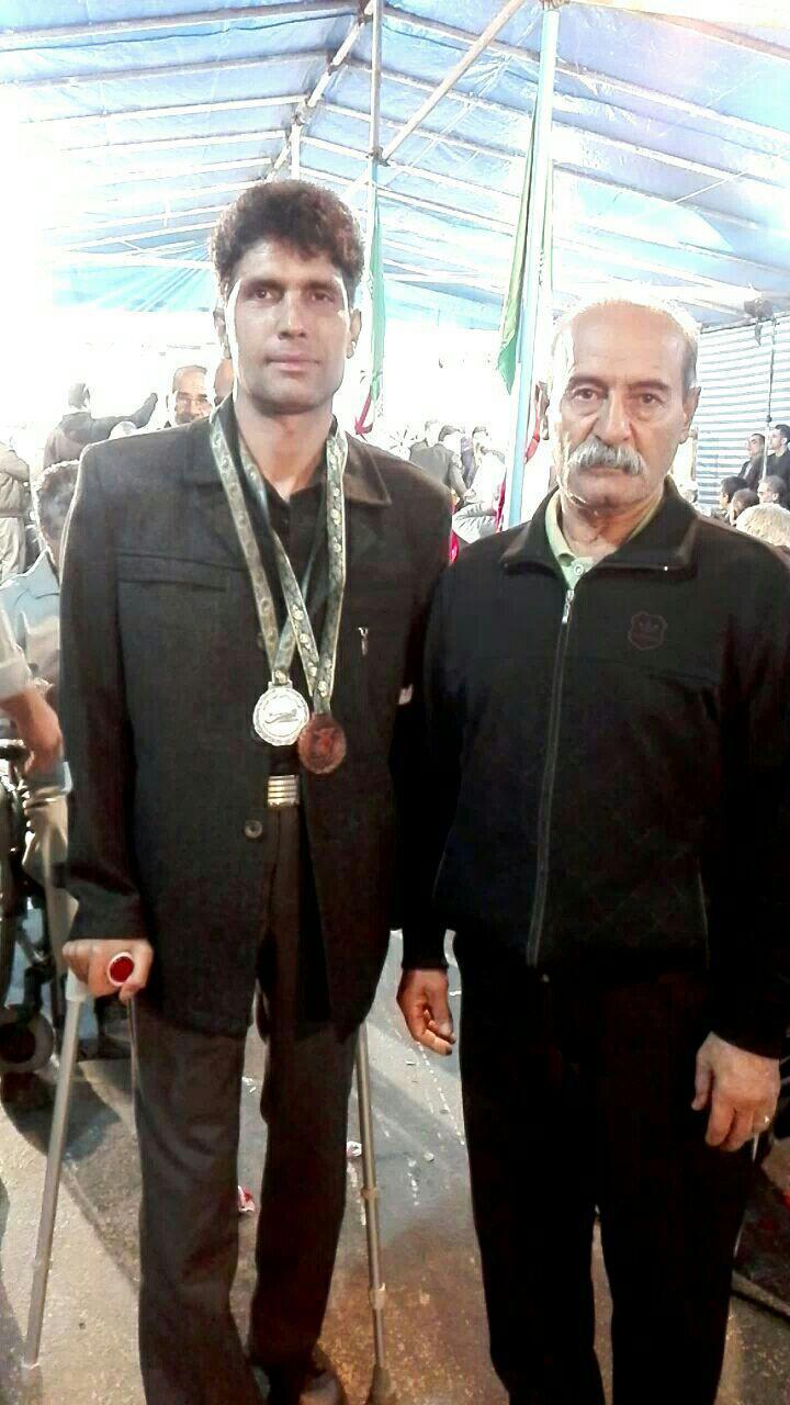 درخشش جانباز کرمانی در مسابقات کشوری رامسر
