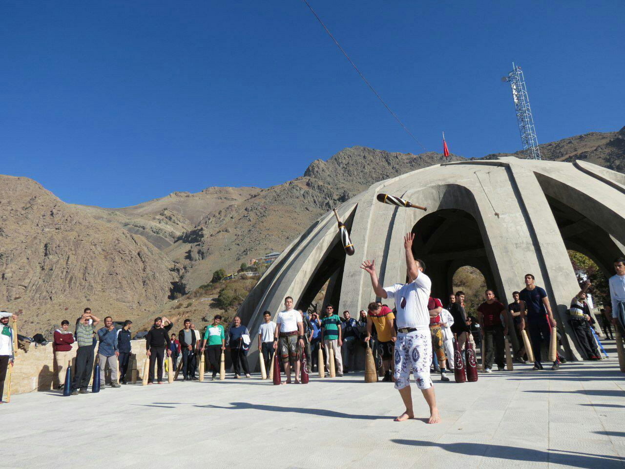 هیئتی در دل کوه + تصاویر