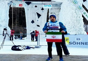 یخ نورد قزوینی راهی روسیه شد