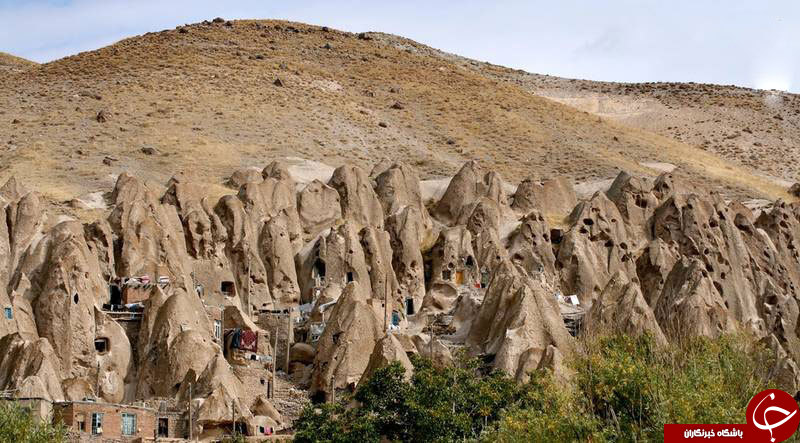 خانه و زندگی در دل سنگ&zwnj;های کندوان+تصاویر
