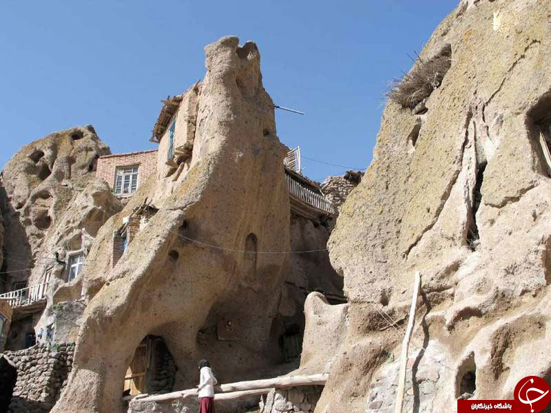 خانه و زندگی در دل سنگ&zwnj;های کندوان+تصاویر