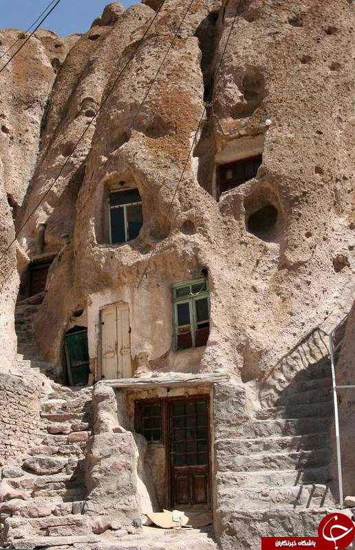 خانه و زندگی در دل سنگ&zwnj;های کندوان+تصاویر