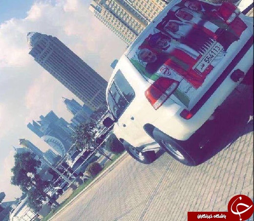 هوادار سفت و سخت حاج قاسم در قطر +عکس