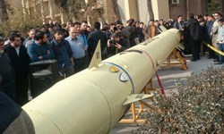 نمایش موشک بالستیک &laquo;ذوالفقار&raquo; در دانشگاه امیرکبیر