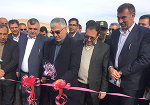 افتتاح ۳ کیلومتر از باند دوم جاده لار به بستک