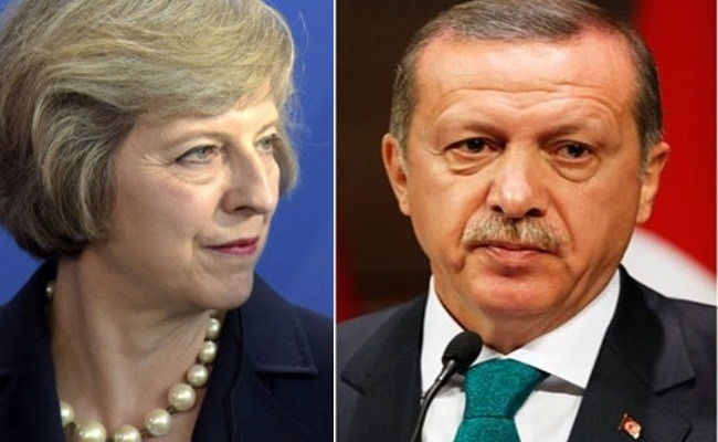 تاکید اردوغان و ترزا می‌ بر ضرورت حمایت از قدس