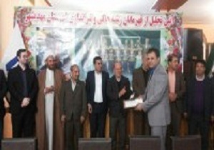 تجلیل از قهرمانان هاکی و تیراندازی در مهدیشهر