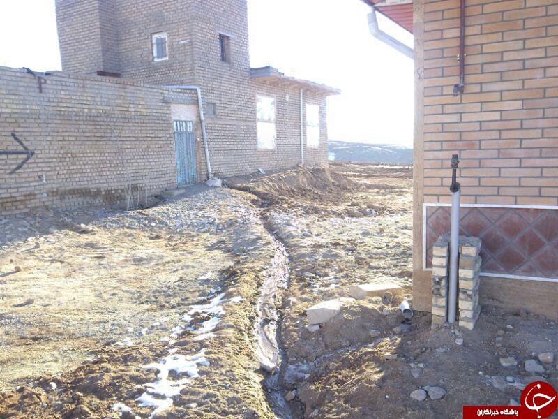 تصاویری از وضعیت نامناسب معابر در چنارستان