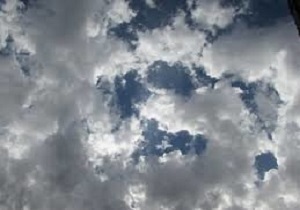 آسمان ابری می‌شود