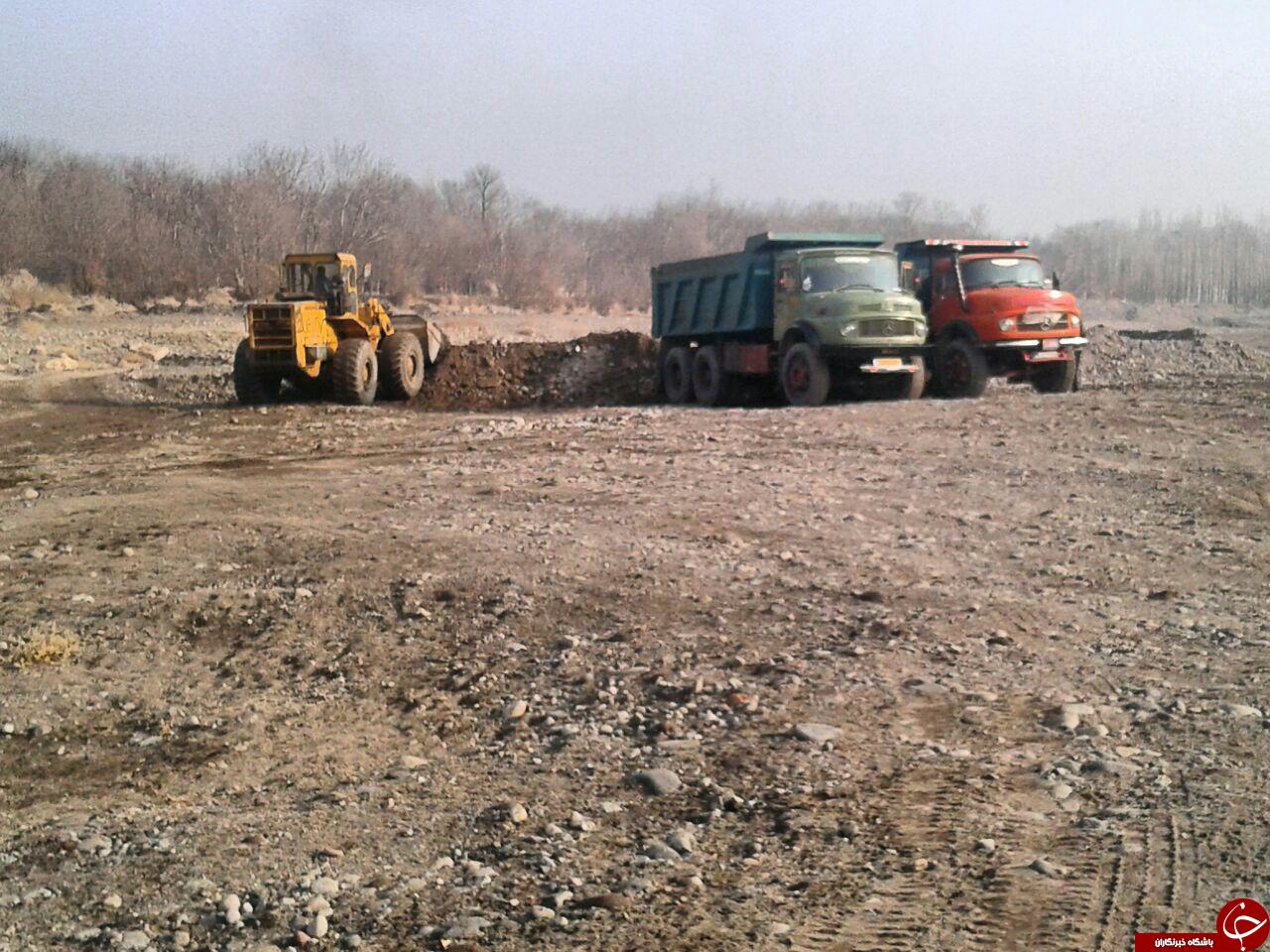 تخریب شدن محیط زیست در روستای قاضی&zwnj;جهان + تصاویر