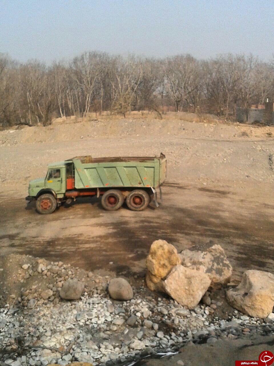 تخریب شدن محیط زیست در روستای قاضی&zwnj;جهان + تصاویر
