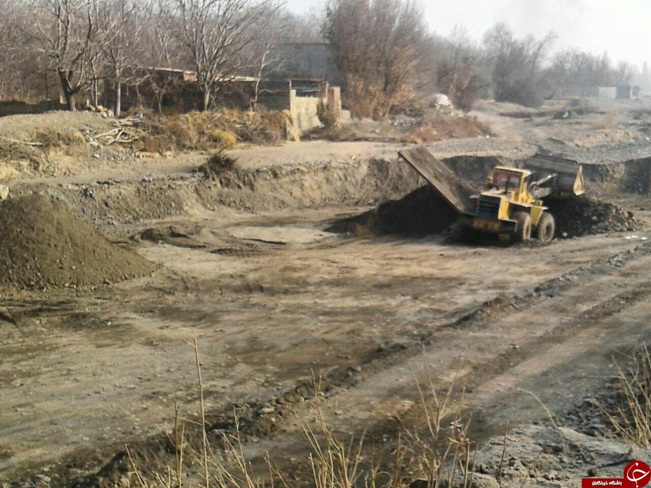 تخریب شدن محیط زیست در روستای قاضی&zwnj;جهان + تصاویر