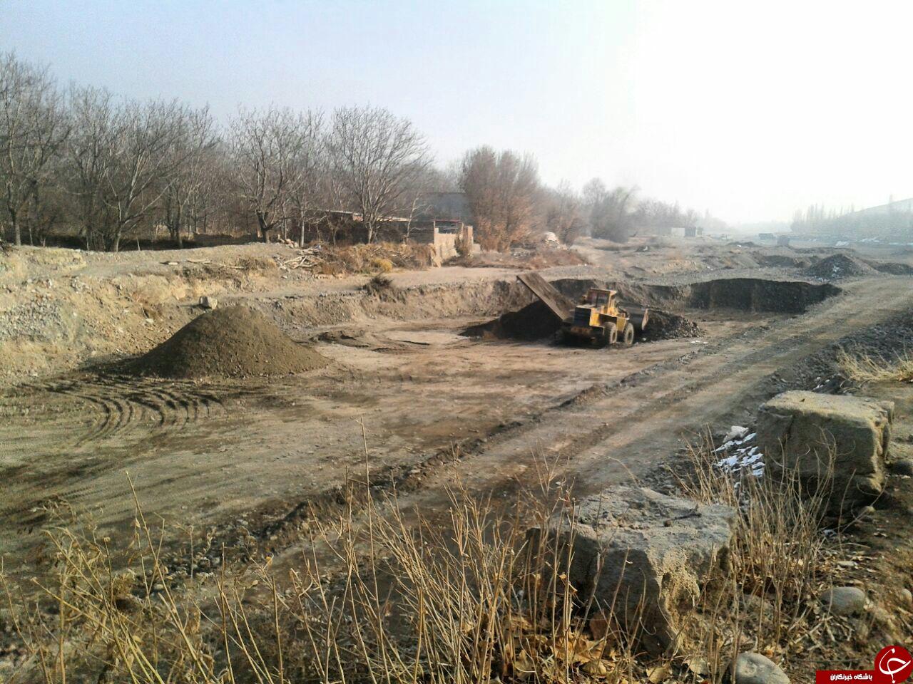 تخریب شدن محیط زیست در روستای قاضی&zwnj;جهان + تصاویر