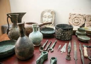 کشف اشیای عتیقه در شهرستان نمین