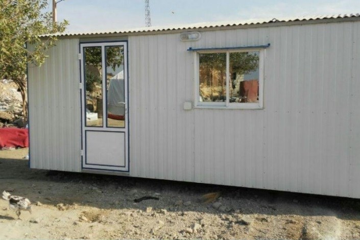 ساخت 30 کانکس برای زلزله زدگان غرب کشور در خوزستان