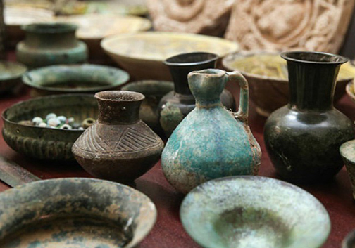 کشف ۵ قلم اشیا تاریخی مربوط به هزاره اول قبل از میلاد در گلستان