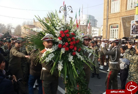 پیکر مطهر شهید 