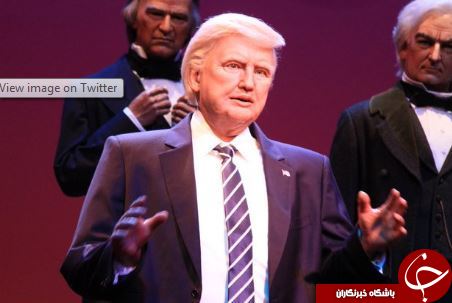 رُبات سخنگوی دونالد ترامپ رونمایی می&zwnj;شود+ تصاویر و فیلم