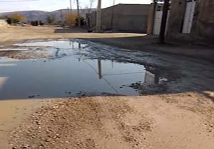 کمبود روکش آسفالت در خیابان‌های داراب + فیلم
