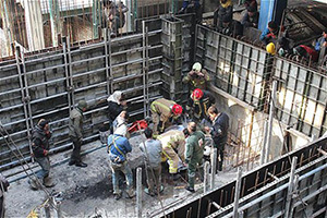 ایمنی در کارگاه های ساختمانی وجود ندارد