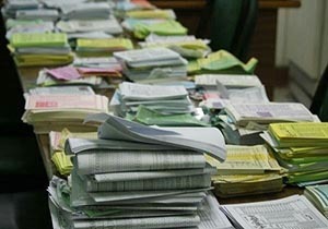 كشف بيش از 5 هزار برگ پيش بينی نتايج فوتبال در لنگرود