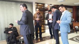 نوه امام خمینی وارد خوزستان شد
