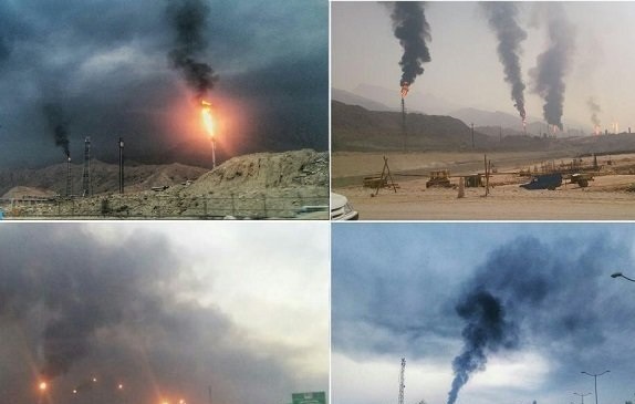 آمار بالای سقط جنین و سرطان بالا به علت آلودگی هوای عسلویه