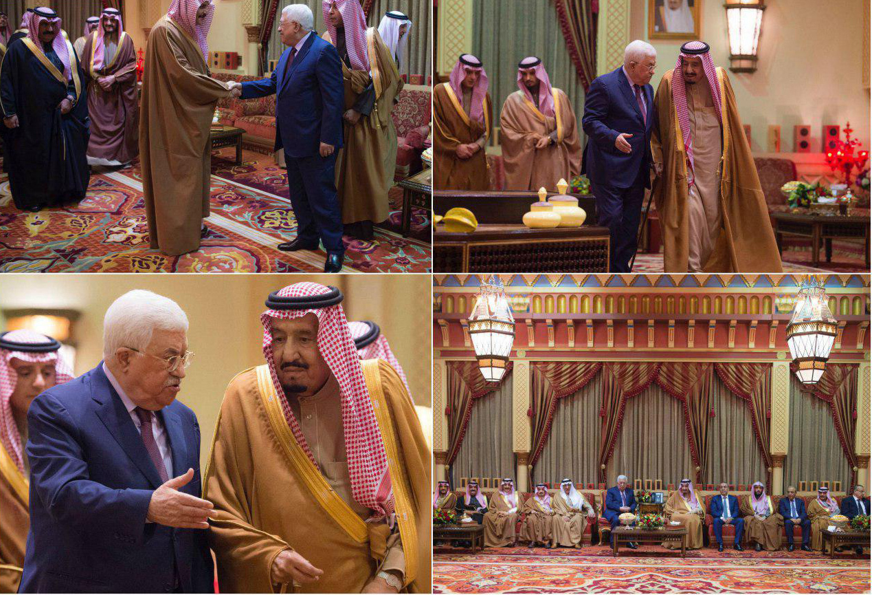 دیدار محمود عباس با ملک سلمان در ریاض+ عکس