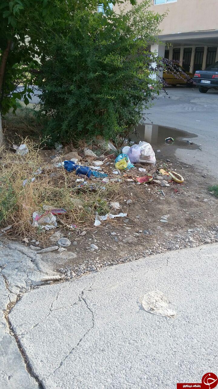 وضعیت اسفناک بهداشت در مسکن مهر گنبدکاووس + تصاویر