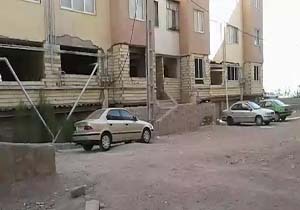 وضعیت اسفبار پروژه مسکن مهر در شهرک آبشناسان + فیلم
