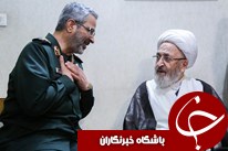 دیدار سردار غیب پرور با مراجع عظام تقلید