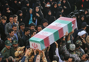 استقبال از پیکر پاک شهدای گمنام در شیراز