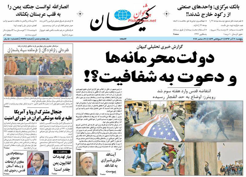 روزنامه ها