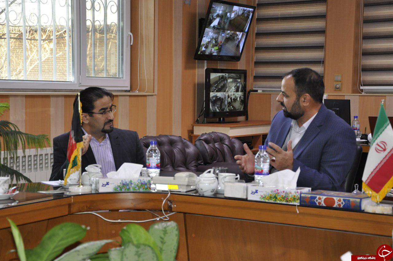 دیدار سرکنسول افغانستان در مشهد با مدیرکل امور اتباع و مهاجرین خارجی خراسان رضوی