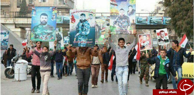 مردم حلب نخستین سالگرد آزادی شهرشان از اشغال تکفیری&zwnj;های داعش را جشن گرفتند