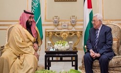 دیدار محمود عباس با محمد بن سلمان