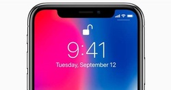 سرعت face id آیفون 10 در تاریکی + فیلم