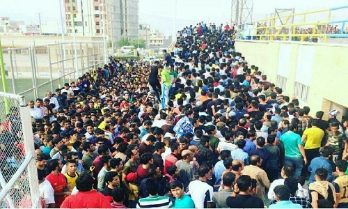 حواشی دیدار تیم های فوتبال پارس جنوبی جم با پرسپولیس