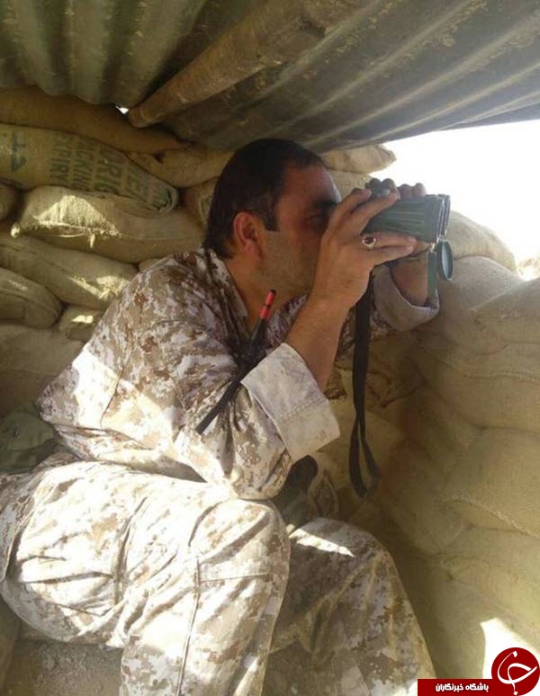 شهید ضیایی از شلمچه تا بوکمال+عکس