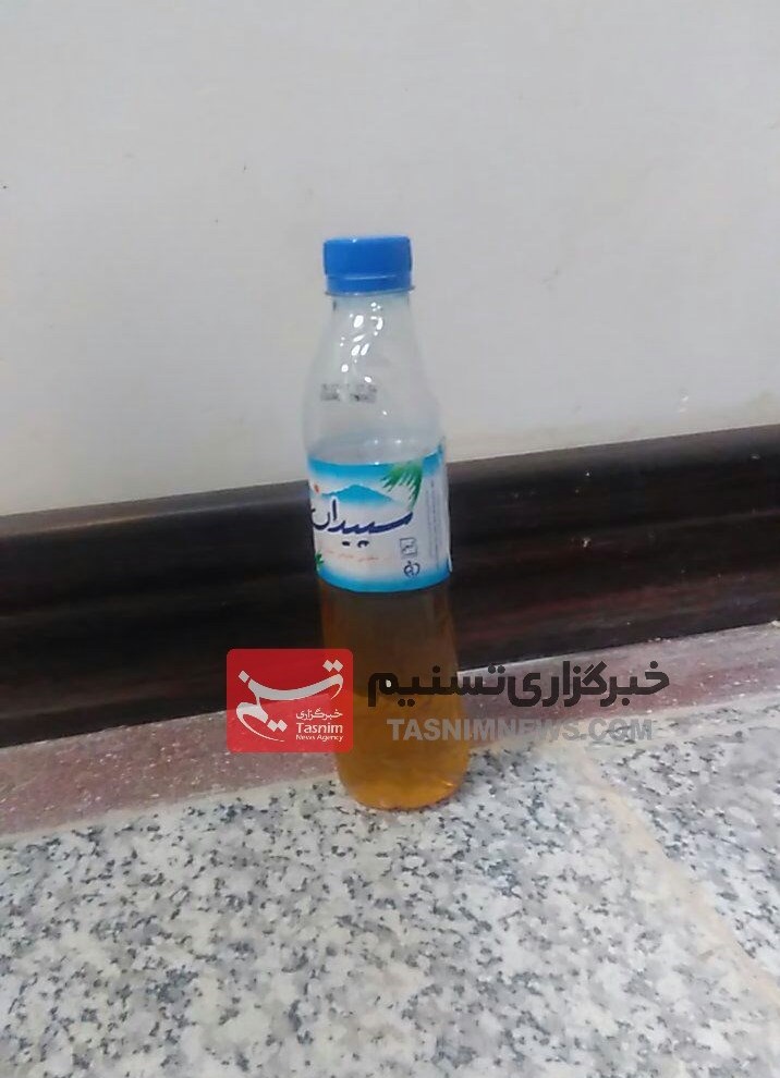 مایع مشکوک در دروازه فولاد خوزستان +عکس