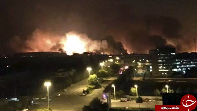 انفجار در یکی از شلوغ&zwnj;ترین بندر&zwnj;های چین+ تصاویر
