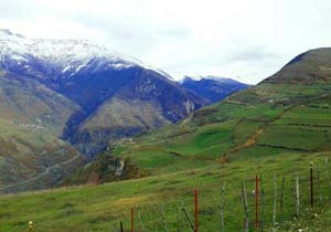 نمایی از طبیعت چشم‌نواز و دیدنی در رحیم‌آباد + تصاویر