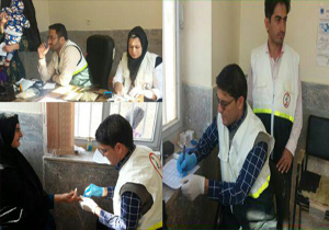 خدمات رایگان پزشکی در روستای میانجوب لردگان