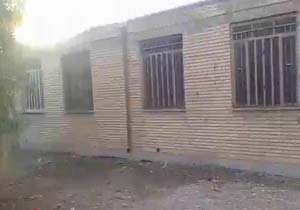 دانش‌آموزان روستای ولیعصر (عج) از امکانات گرمایشی محروم هستند + فیلم
