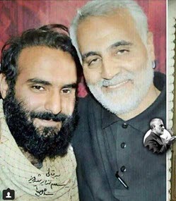 روضه خوانی سردار سلیمانی برای شهید محمدخانی