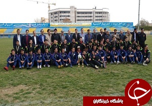 نماینده فارس تیم برتر مسابقات فوتبال افاغنه کشور