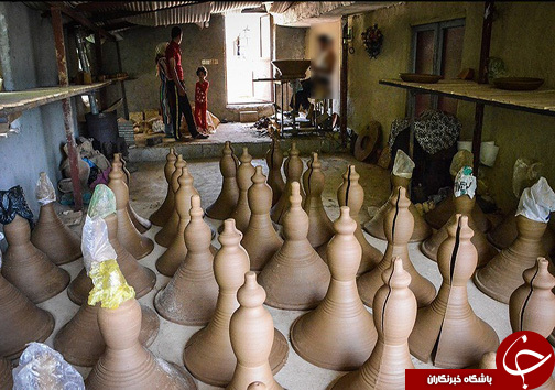 نبض هنر کهن ایرانی سفالگری در روستای سلیم آباد تنکابن