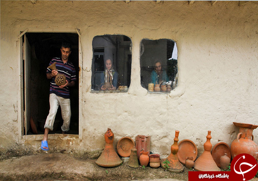 نبض هنر کهن ایرانی سفالگری در روستای سلیم آباد تنکابن