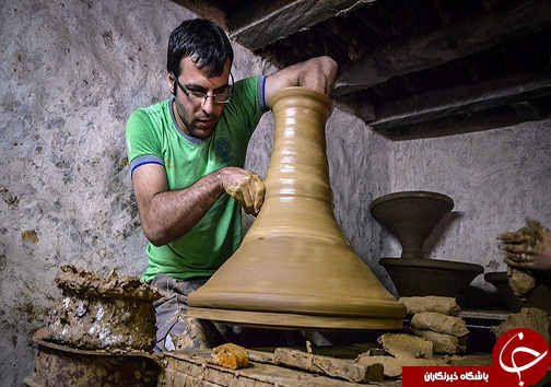 نبض هنر کهن ایرانی سفالگری در روستای سلیم آباد تنکابن