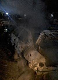 خودرو سواری سمند در بزرگراه آزادگان طعمه حریق شد
